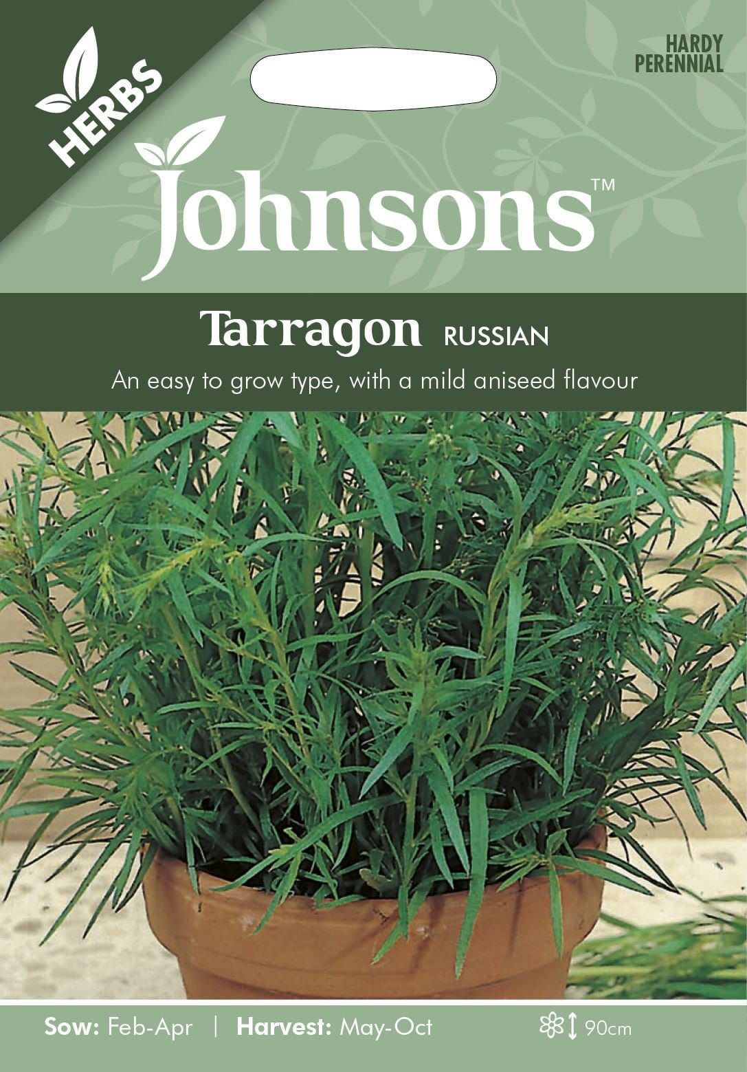 Johnsons Herb Tarragon Russian 350 Seeds