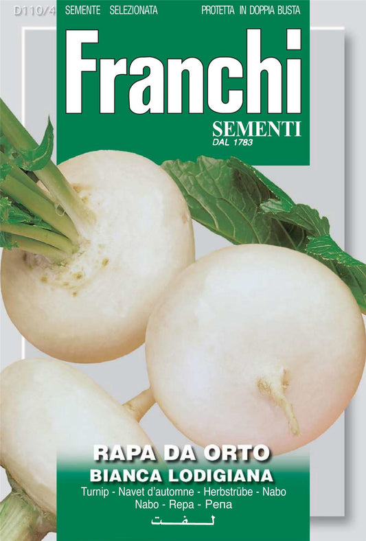 Franchi - 110/004 - Turnip - Bianca Lodigiana - Seeds