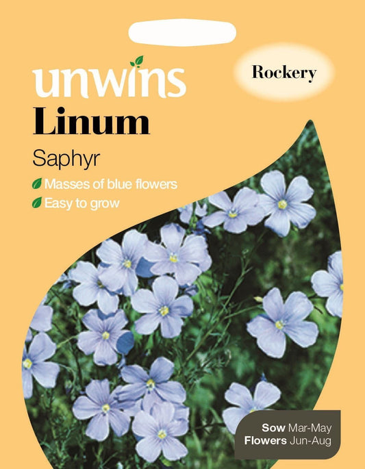 Unwins Linum Saphyr 50 Seeds