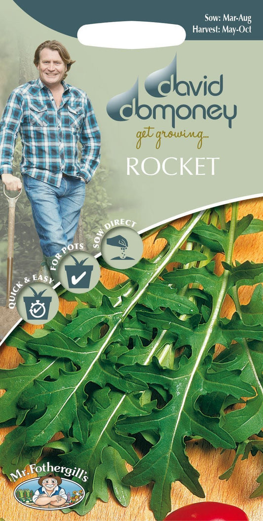 Mr Fothergills - David Domoney - Vegetable - Rocket - Runway - 500 Seeds