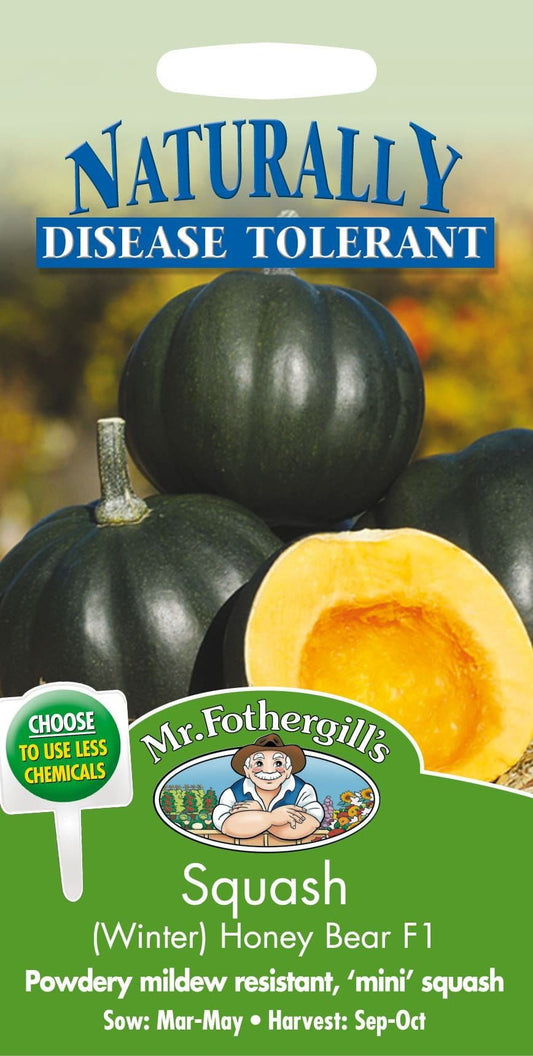 Mr Fothergills Squash Honey Bear F1 10 Seeds