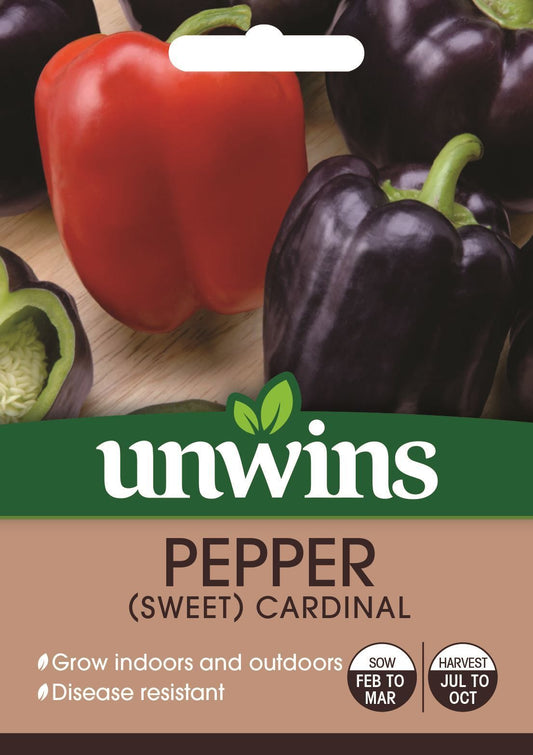 Unwins Pepper (Sweet) Cardinal Seeds