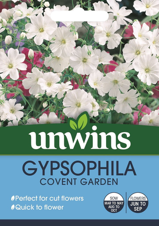 Unwins Gypsophila Covent Garden 1000 Seeds