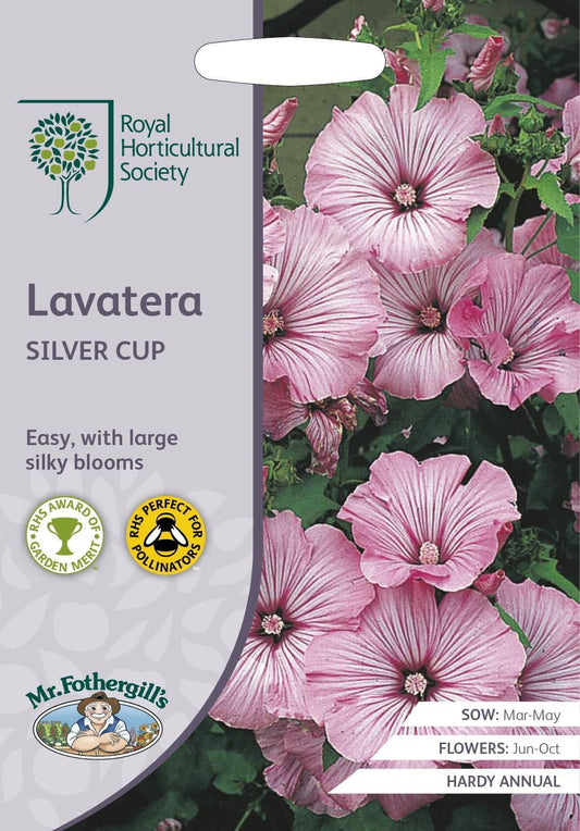 Mr Fothergills RHS Lavatera Silver Cup Seeds