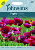 Johnsons Poppy Pandora 500 Seeds