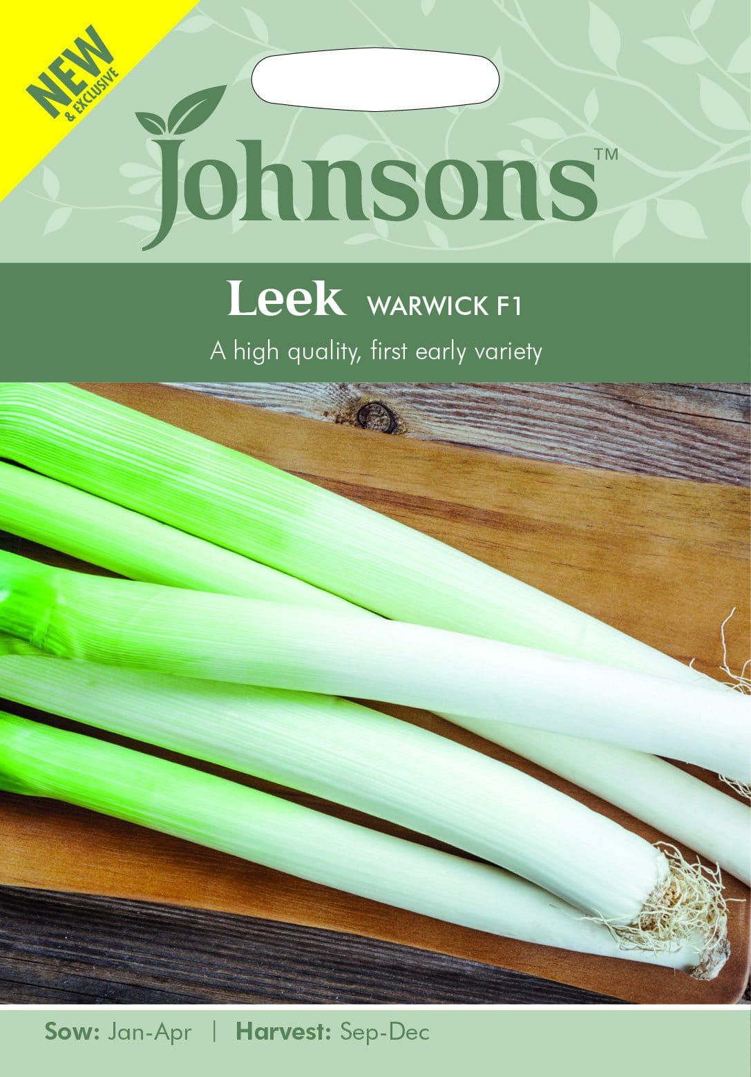 Johnsons Leek Warwick F1 30 Seeds