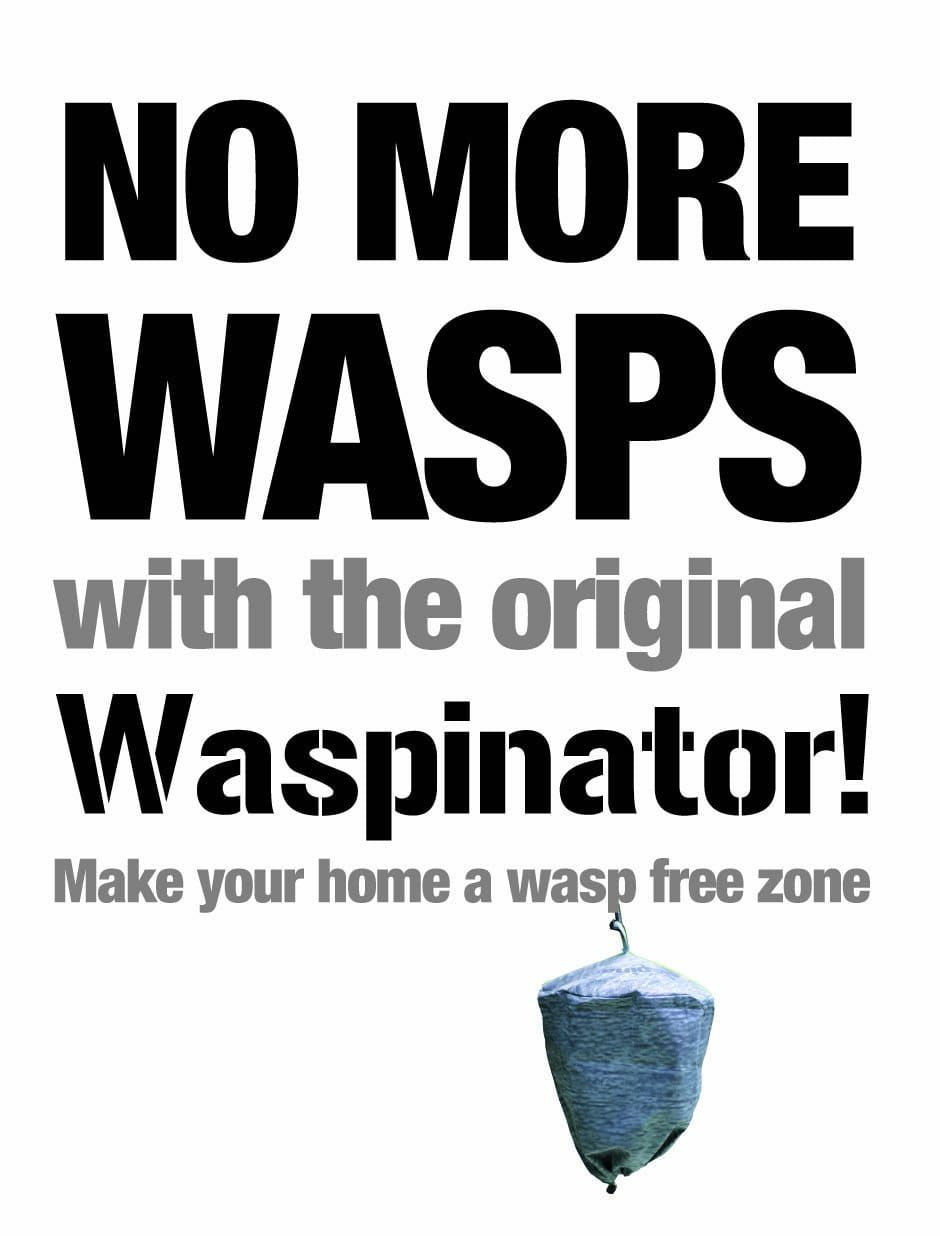 Waspinator No More Wasps Repeller Garden Pest Control Twin Pack