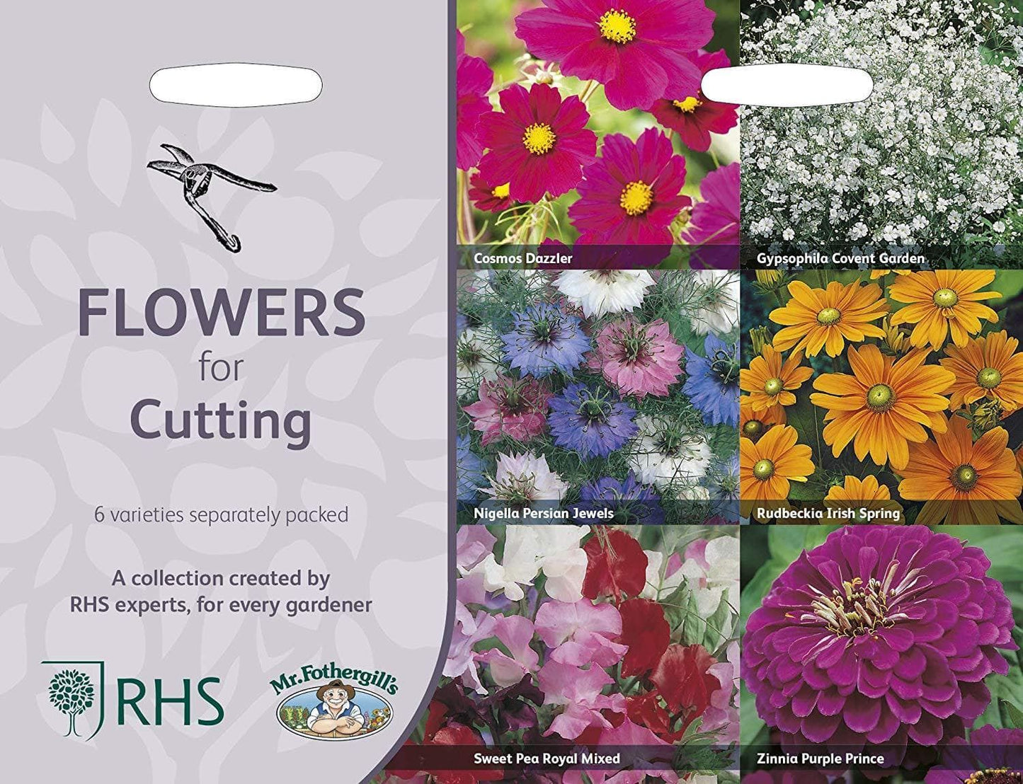 Mr Fothergills RHS Flowers For Cutting Collection - Seeds