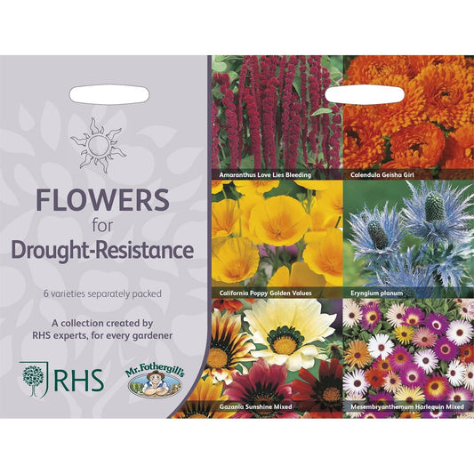 Mr Fothergills RHS Flowers For Drought-Resistance Collection - Seeds