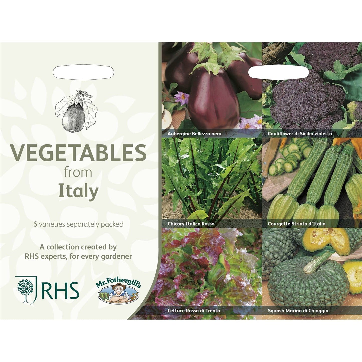 Mr Fothergills RHS Vegetables From Italy Collection - Seeds