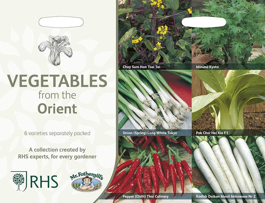 Mr Fothergills RHS Vegetables From The Orient Collection - Seeds