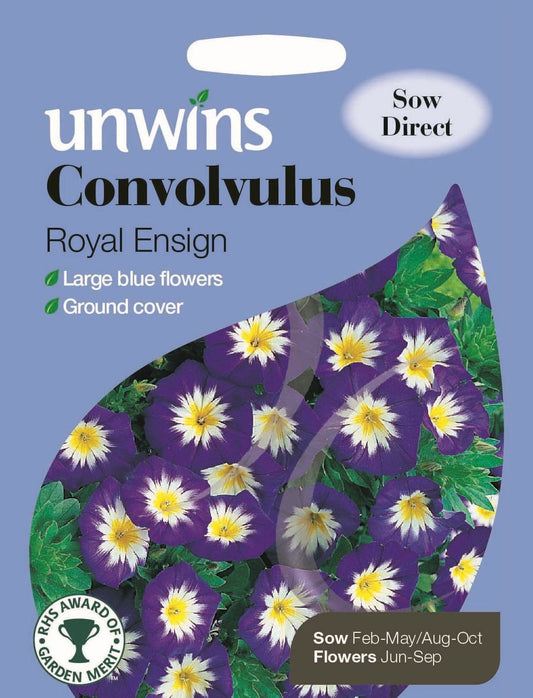 Unwins Convolvulus Royal Ensign 200 Seeds
