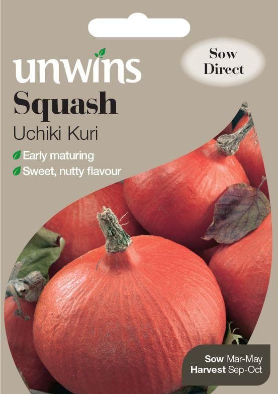 Unwins Squash Uchiki Kuri 8 Seeds