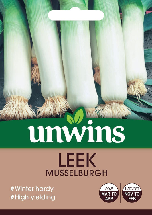 Unwins Leek Musselburgh 350 Seeds