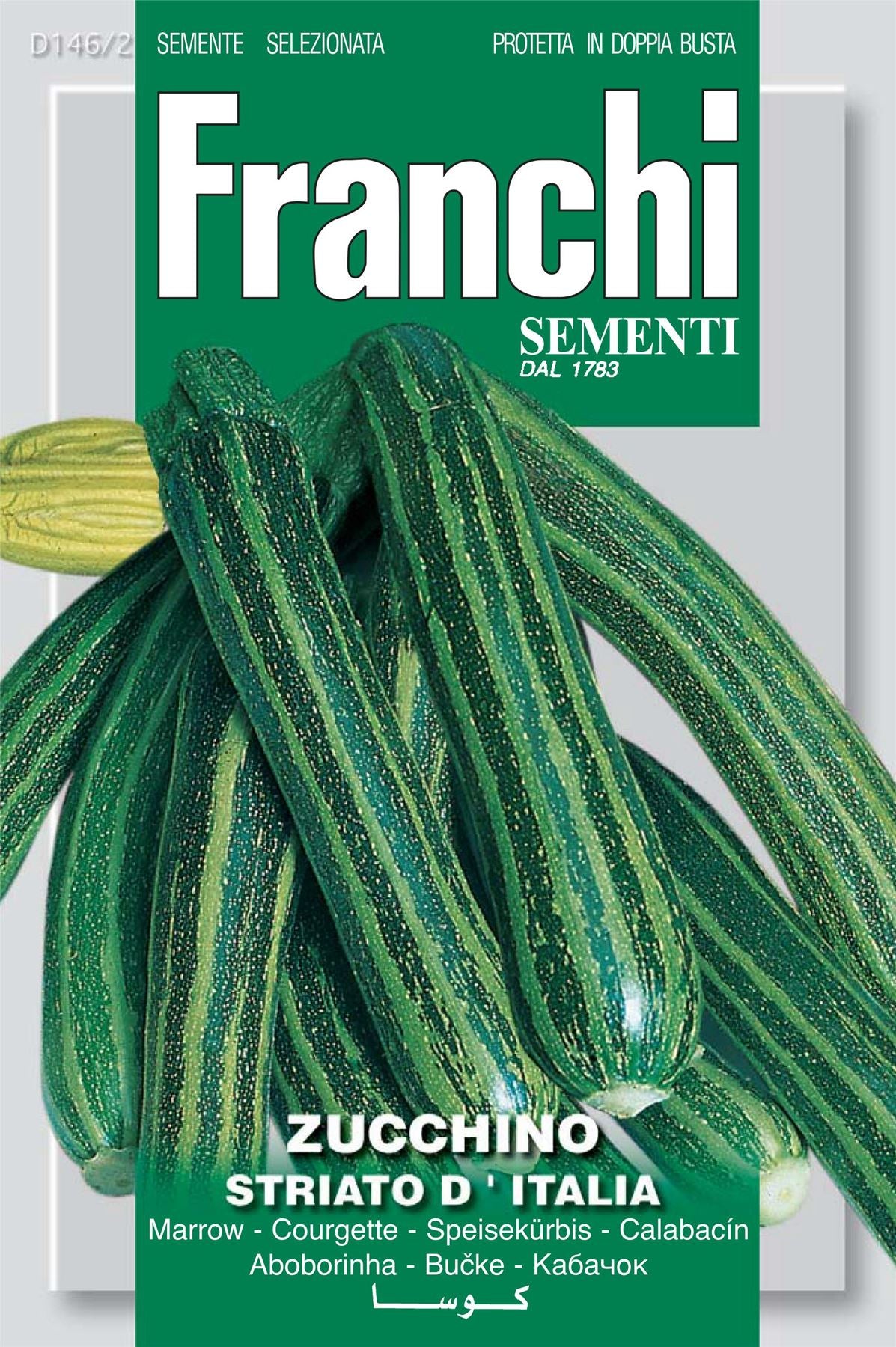 Franchi - 146/002 - Courgette - Striato D'Italia - Seeds