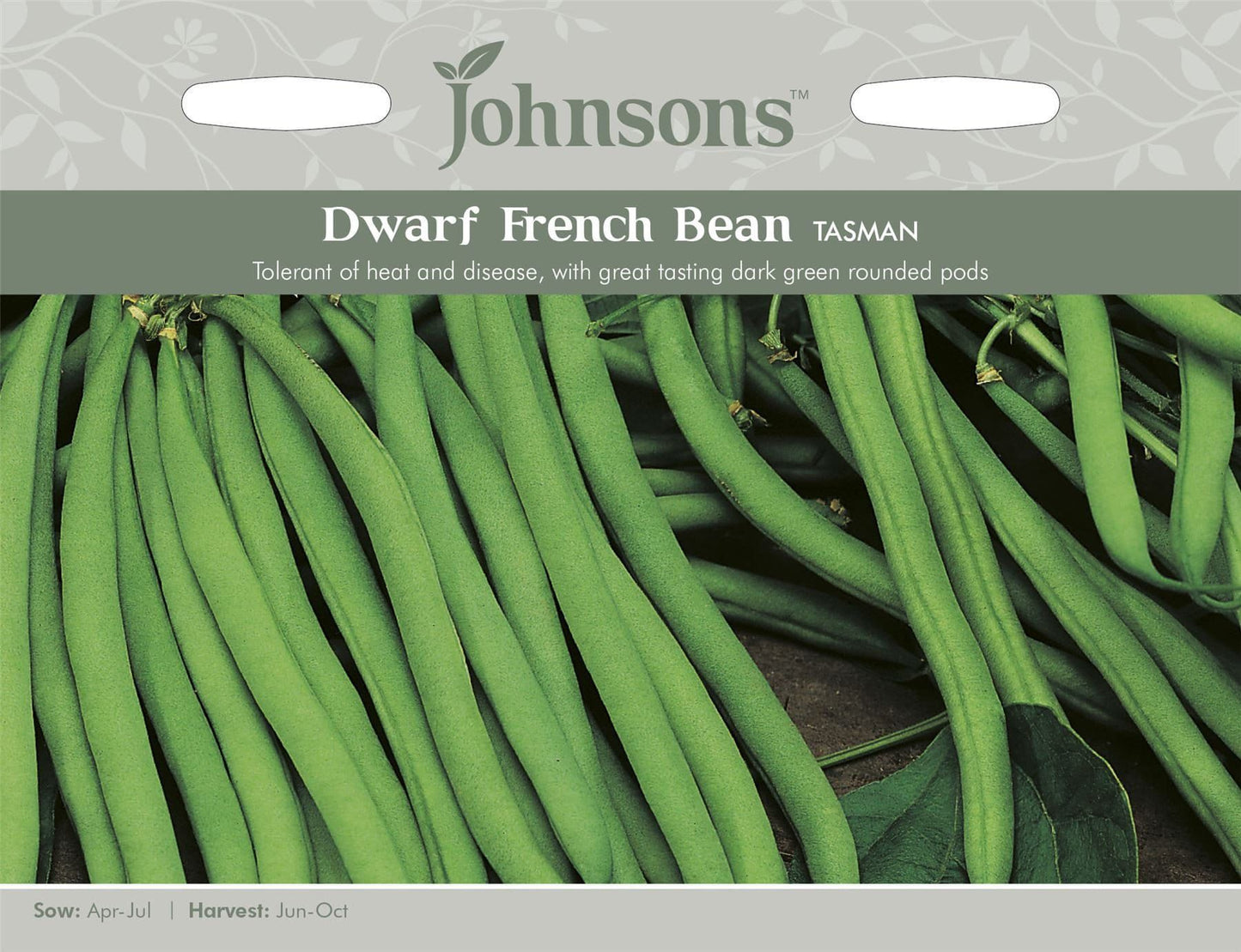 Johnsons Dwarf Bean Tasman 100 Seeds