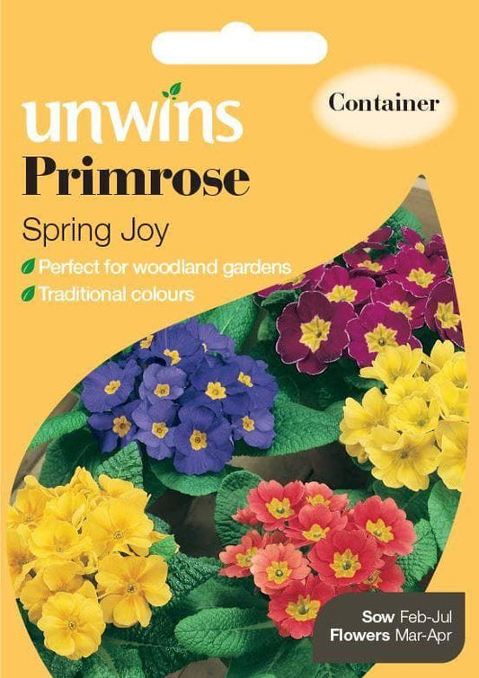 Unwins Primrose Spring Joy 75 Seeds