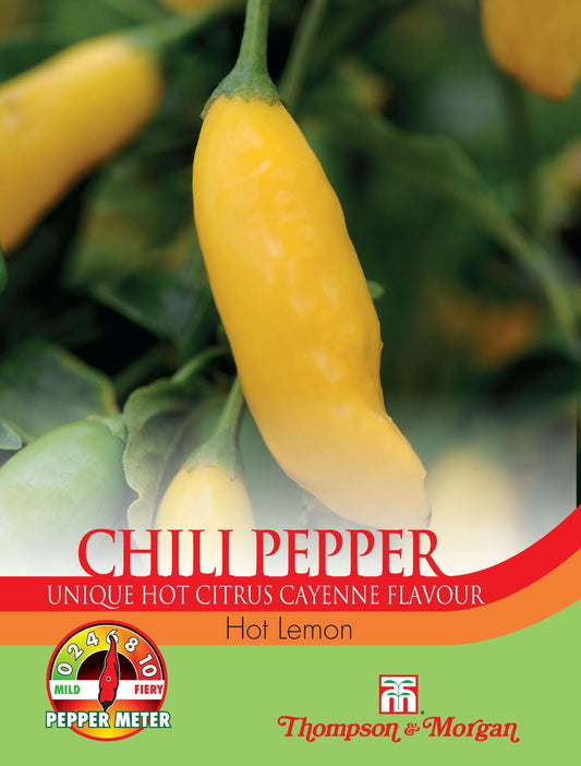 Thompson & Morgan - Pepper Chili Hot Lemon - 10 Seeds