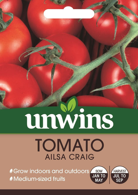 Unwins Tomato Ailsa Craig 60 Seeds