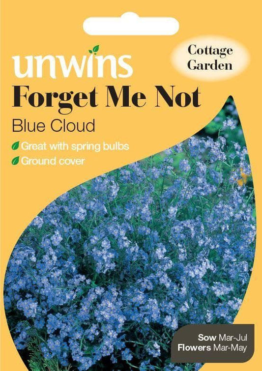 Unwins Forget Me Not Blue Cloud 450 Seeds