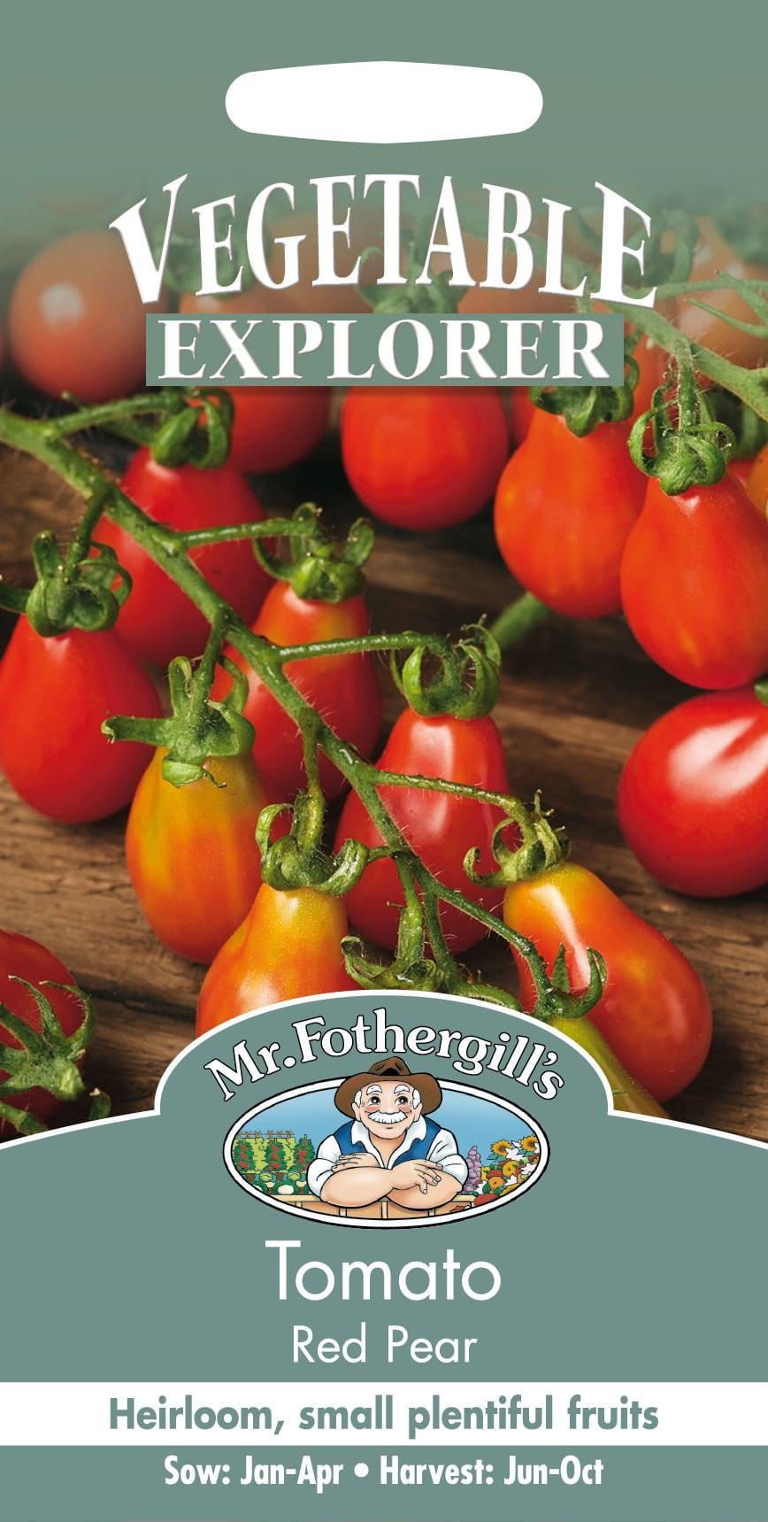 Mr Fothergills Tomato Red Pear 75 Seeds