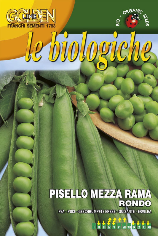 Franchi Organic BIOL104/9 Pea Rondo Seeds