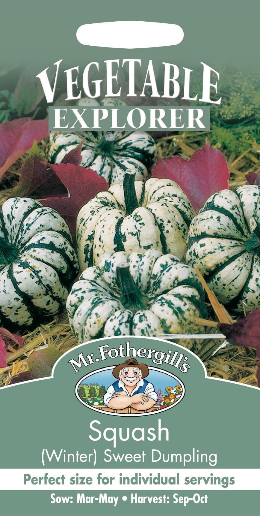 Mr Fothergills Winter Squash Sweet Dumpling 20 Seeds