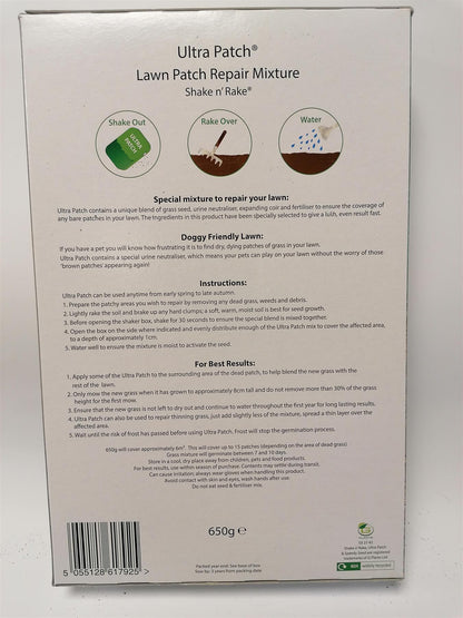 Speedy Seed - Ultra Patch Grass Seed - 650gr