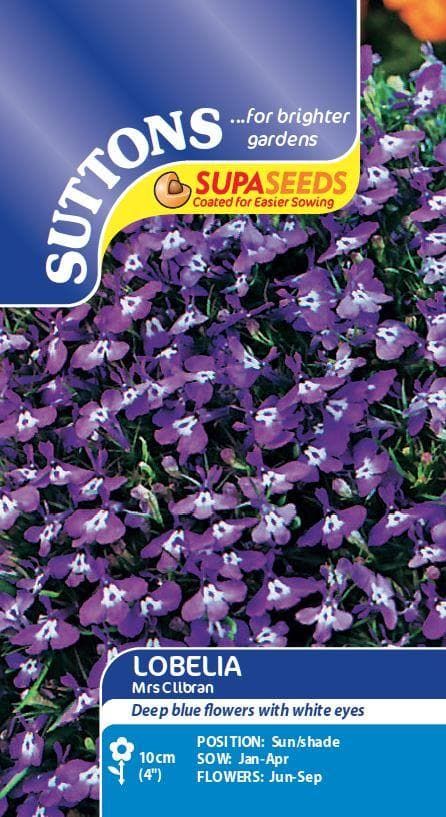 Sutton Seeds - Lobelia Mrs Clibran