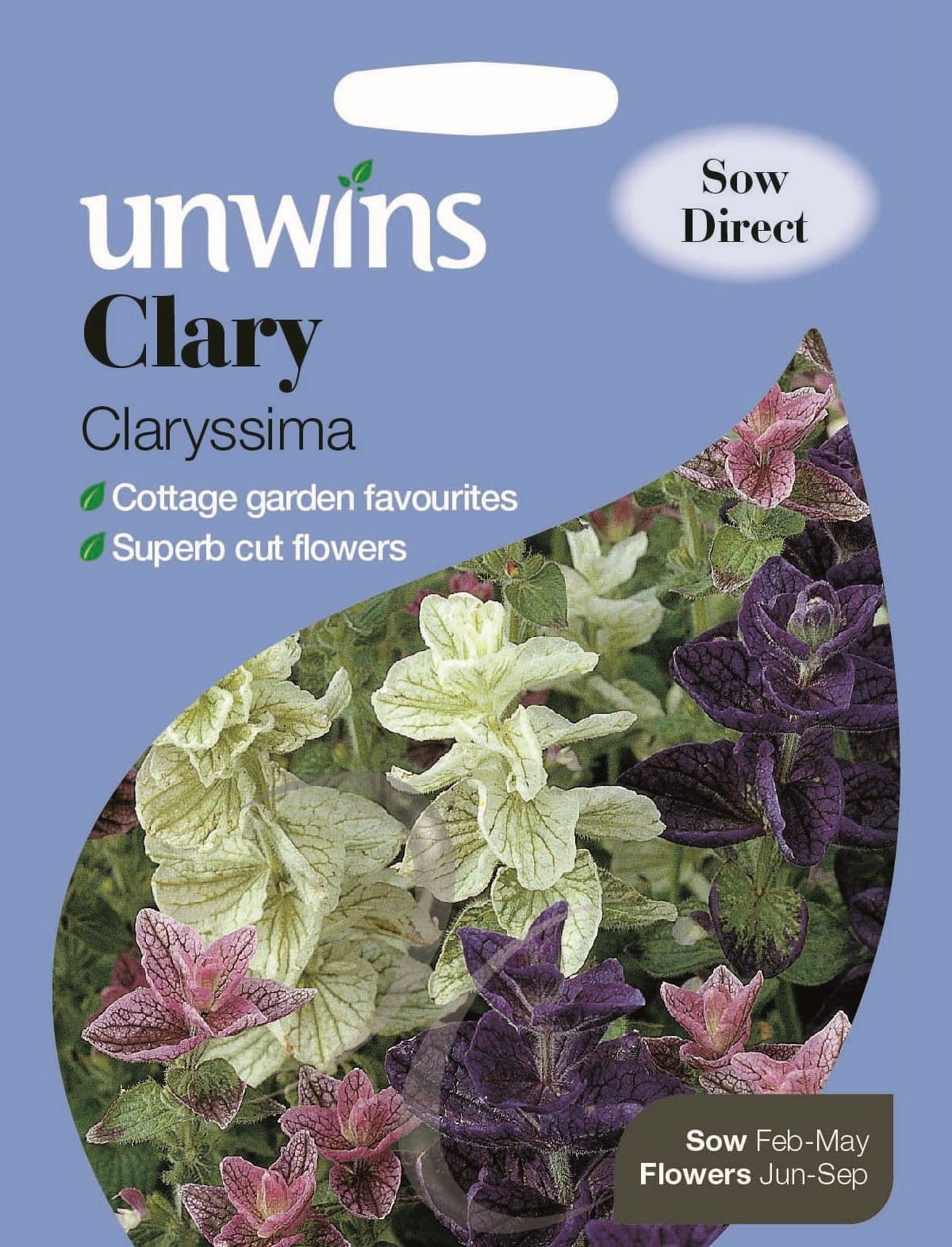 Unwins Clary Claryssima 250 Seeds