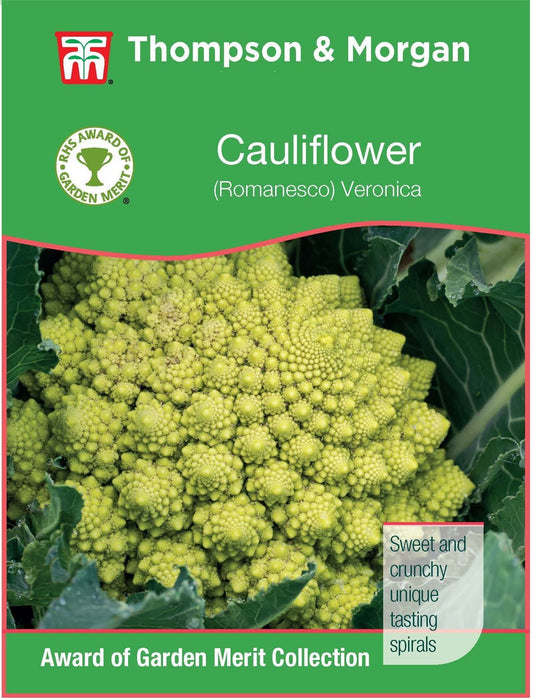 Thompson & Morgan - RHS Vegetable - Cauliflower - Veronica F1 Hybrid - 20 Seeds