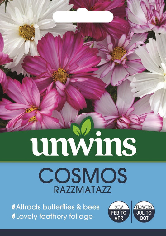 Unwins Cosmos Razzmatazz 30 Seeds