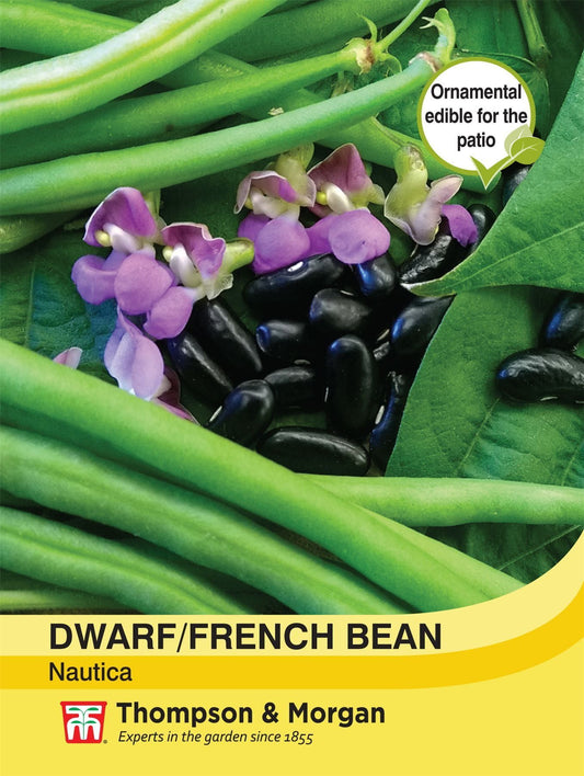 Thompson & Morgan - Vegetable - Bean Dwarf - Nautica - 100 Seeds