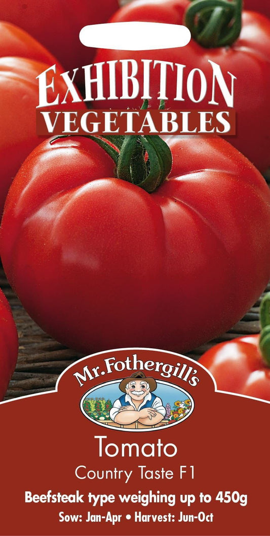 Mr Fothergills Tomato Country Taste F1 Hybrid 10 Seeds