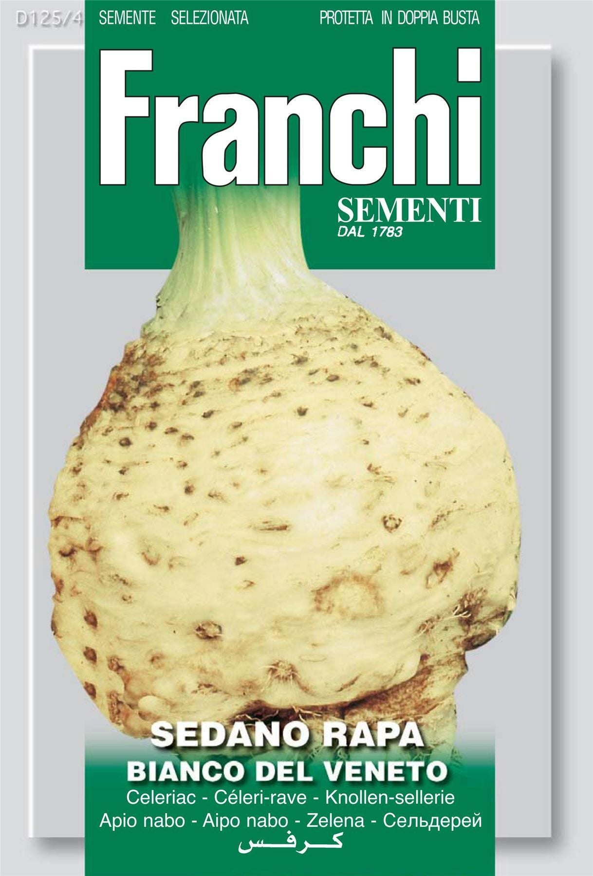 Franchi Seeds of Italy Celeriac Bianco Del Veneto Seeds