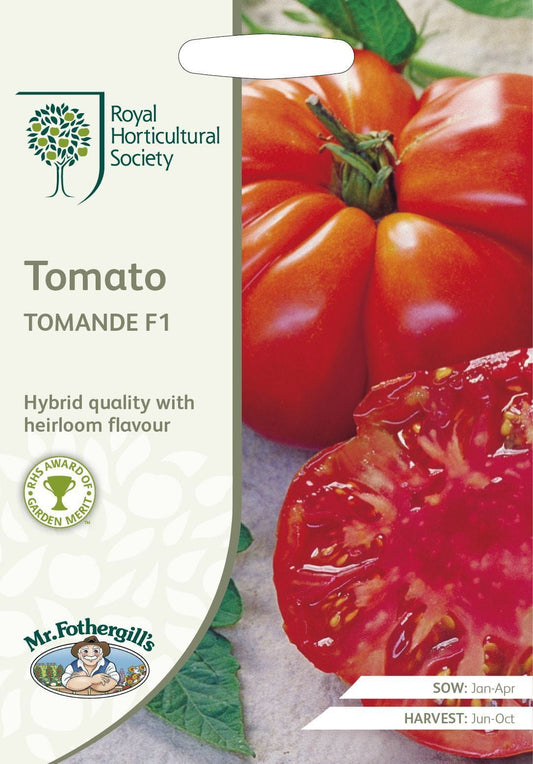 Mr Fothergills RHS Tomato Tomande F1 Hybrid 10 Seeds
