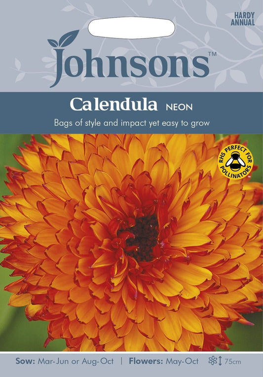 Johnsons Calendula Neon 60 Seeds
