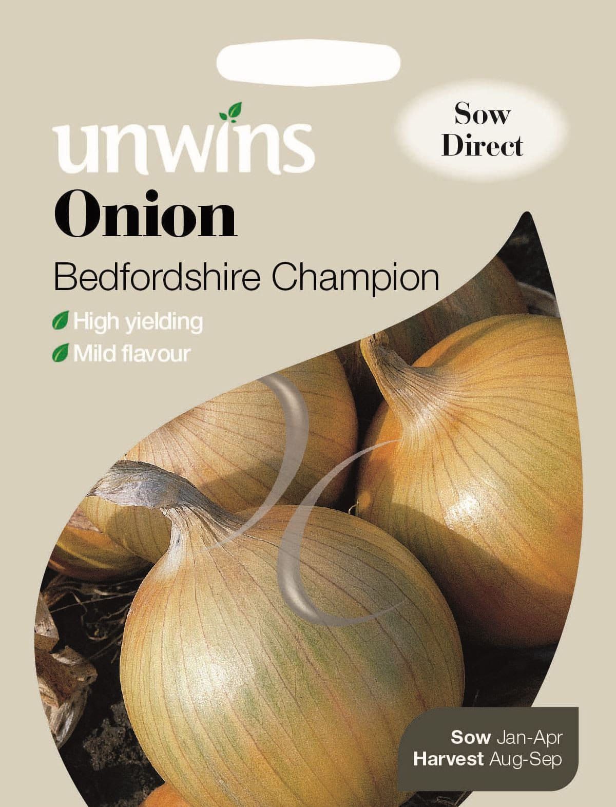 Unwins Onion Bedfordshire Champion 220 Seeds