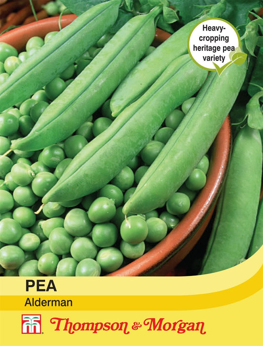 Thompson & Morgan - Vegetable - Pea - Alderman - 200 Seeds