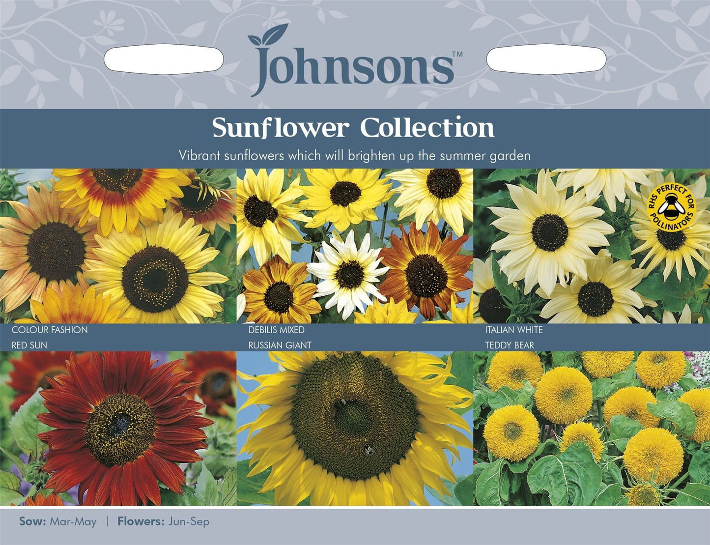 Johnsons Sunflowers Collection Seeds