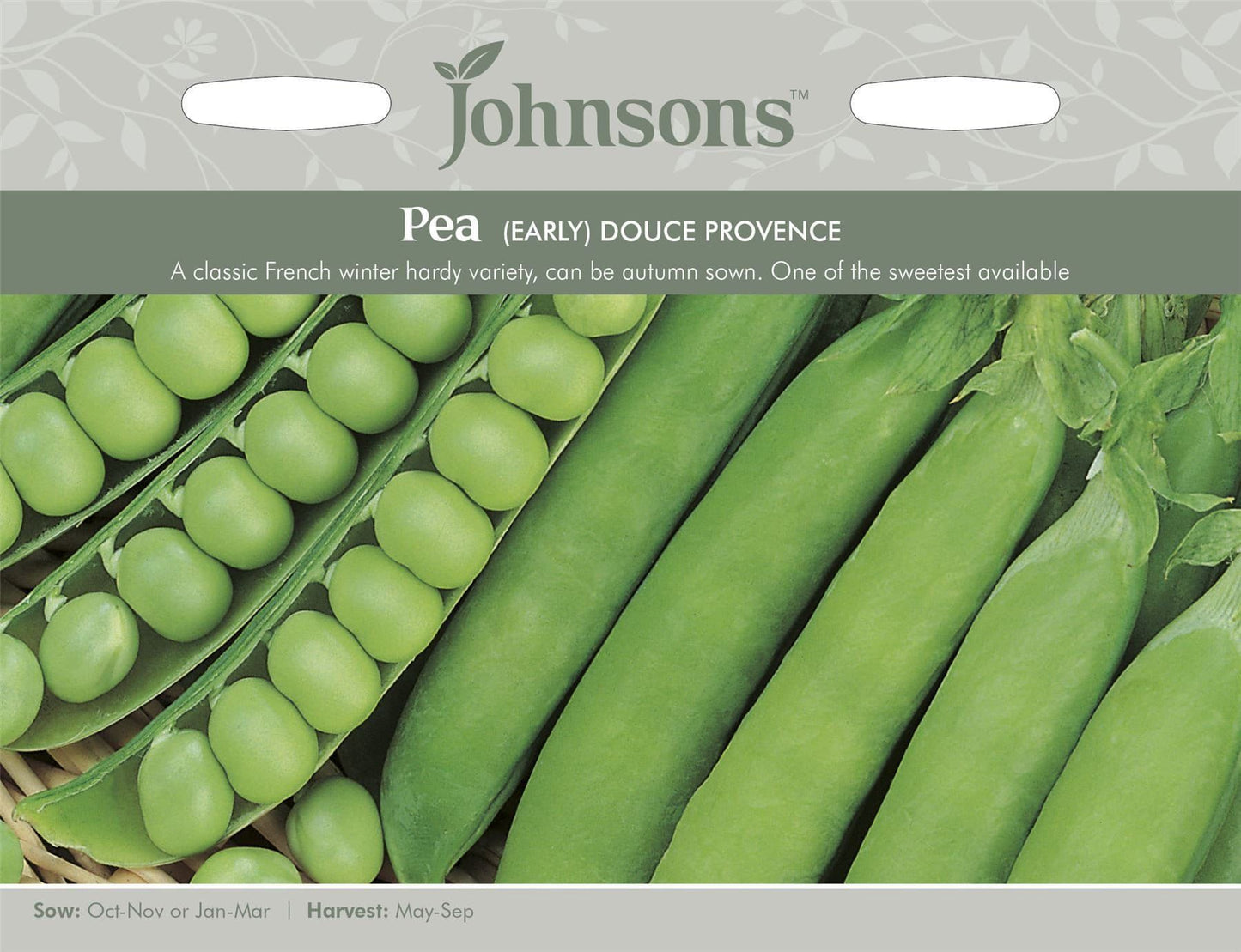 Johnsons Pea Douce Provence 250 Seeds