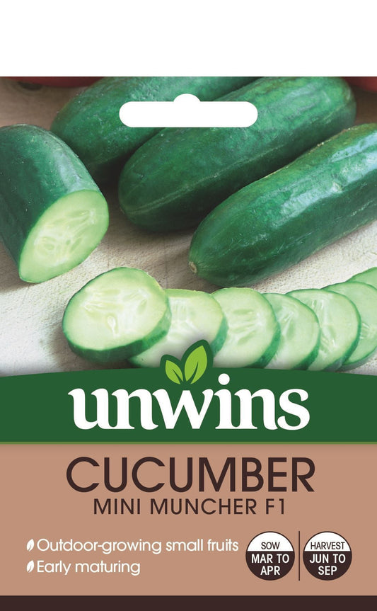 Unwins Cucumber (Mini) Mini Muncher F1 Seeds