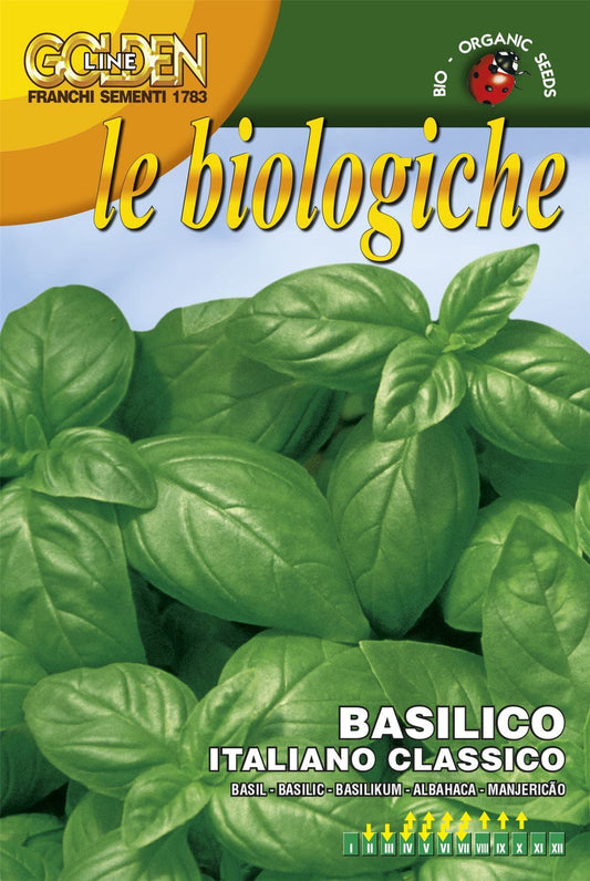Franchi Organic BIOB13/2 Basil Italian Classic 3200 Seeds