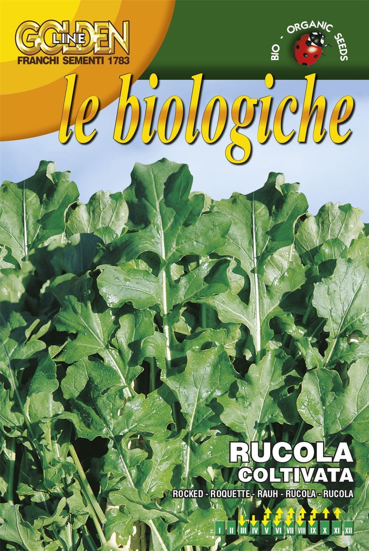 Franchi Organic BIOB115/1 Cultivated Rocket Seeds