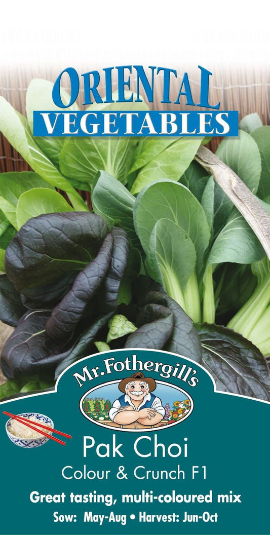 Mr Fothergills Pak Choi Colour and Crunch F1 175 Seeds