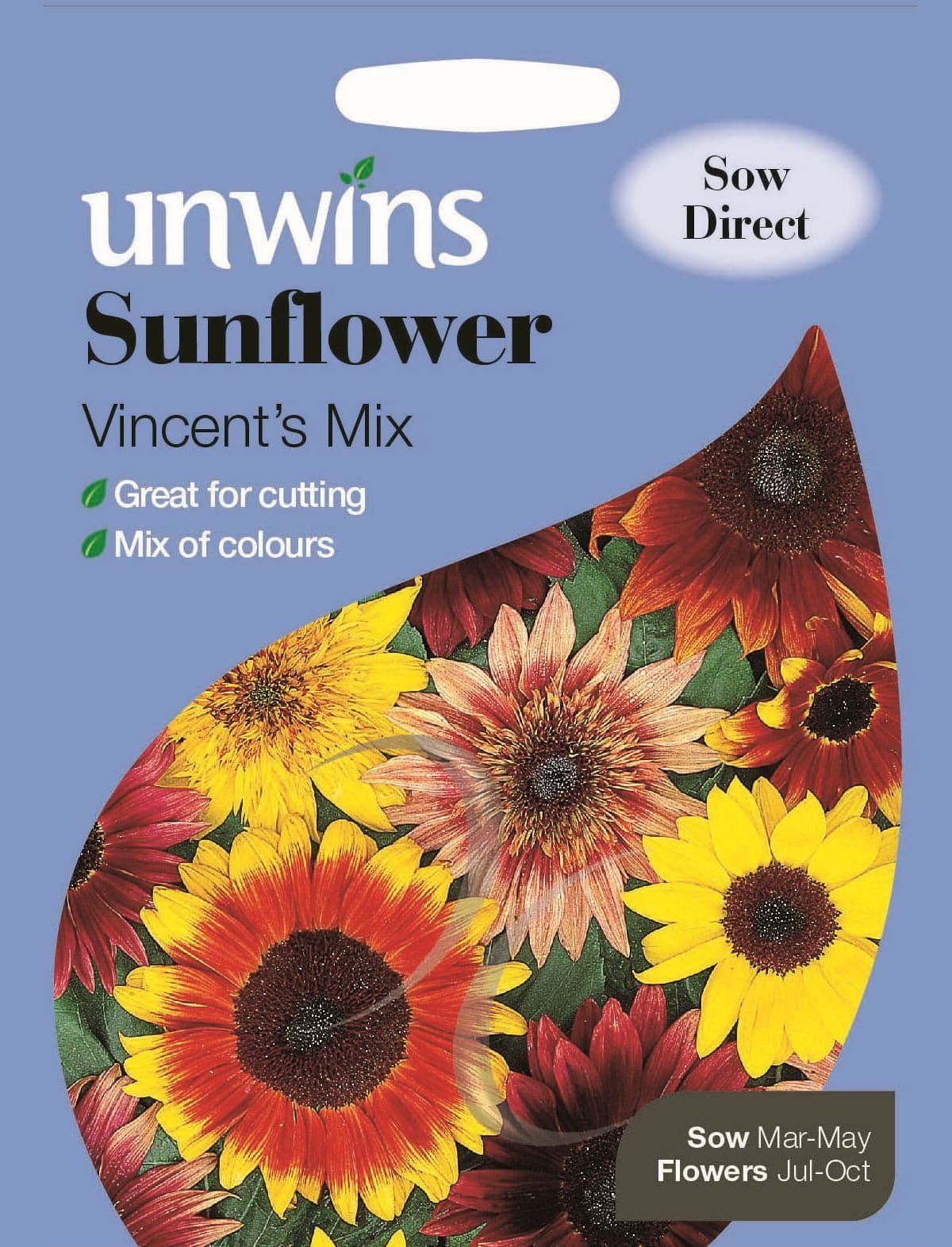 Unwins SunVincent's Mix 20 Seeds