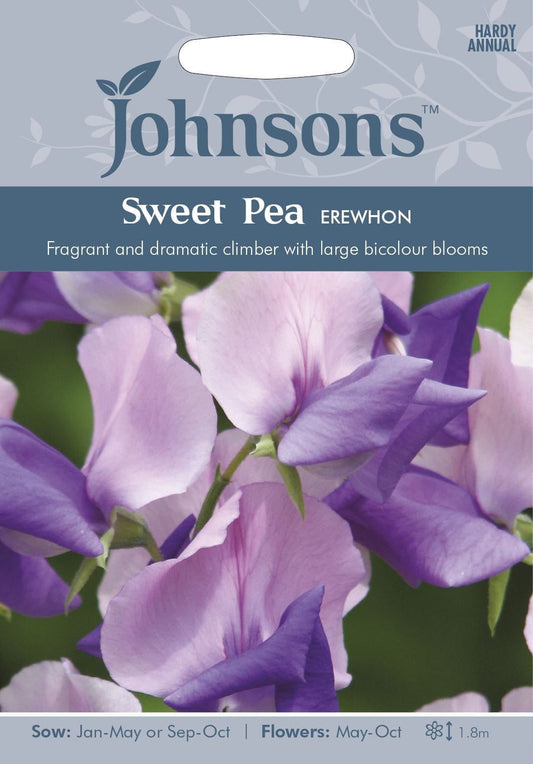 Johnsons Sweet Pea Erewhon 20 Seeds
