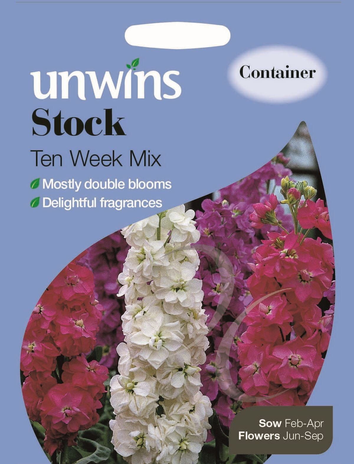 Unwins Stock Ten Week Mix 220 Seeds