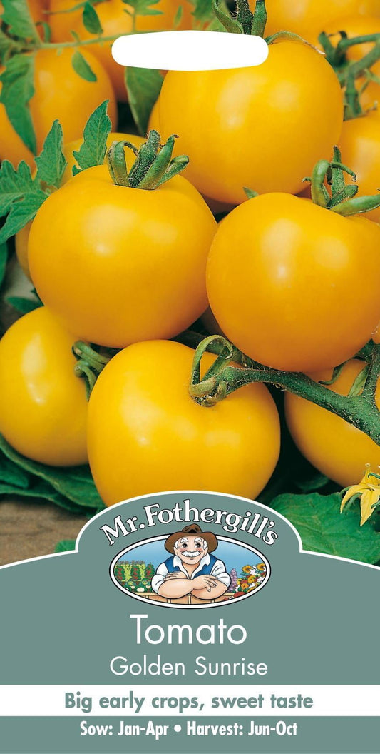 Mr Fothergills Tomato Golden Sunrise 50 Seeds