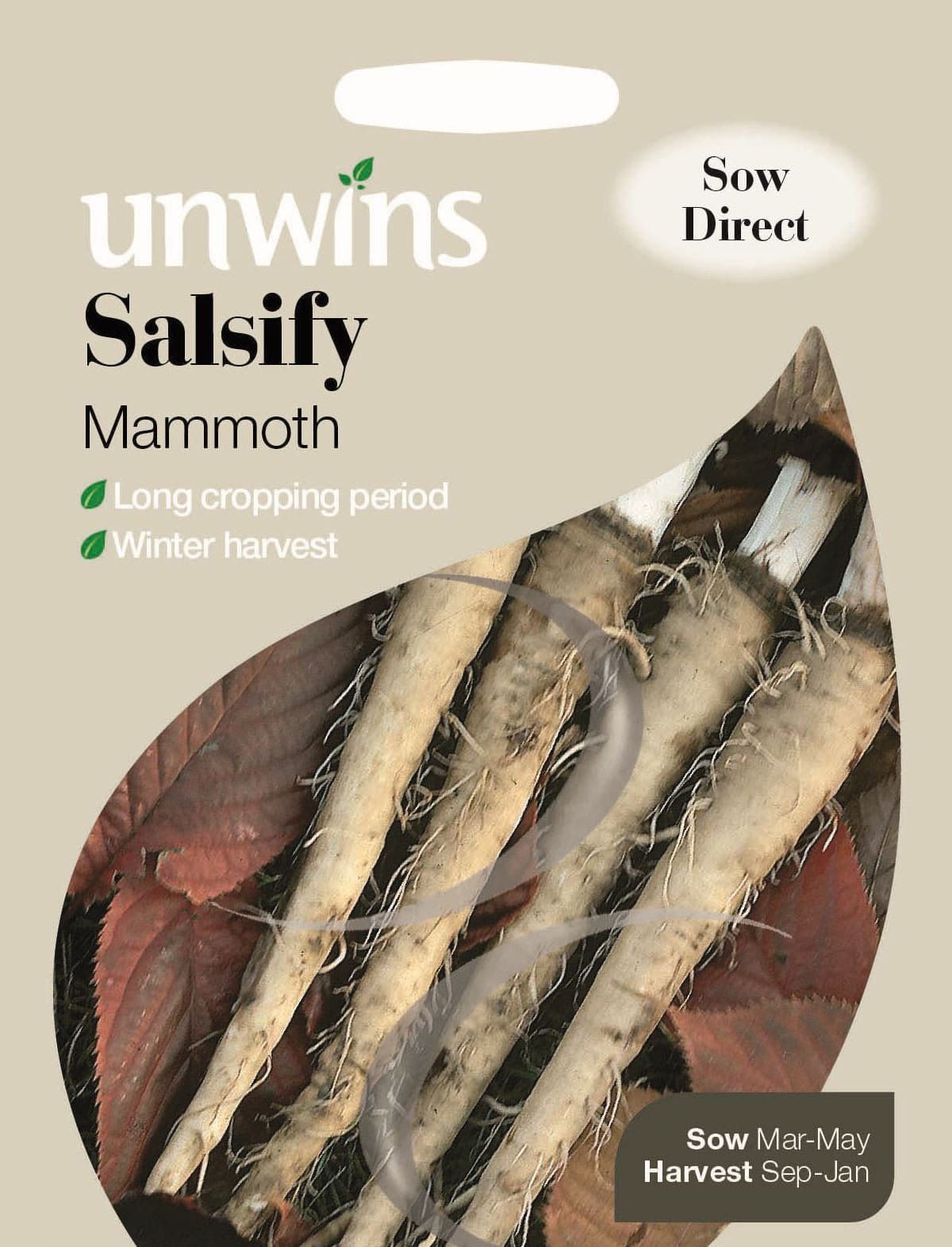 Unwins Salsify Mammoth 120 Seeds